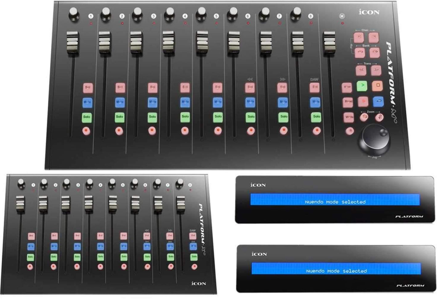 Icon Platform M-Plus Desktop DAW Controller Small Display Package - PSSL ProSound and Stage Lighting