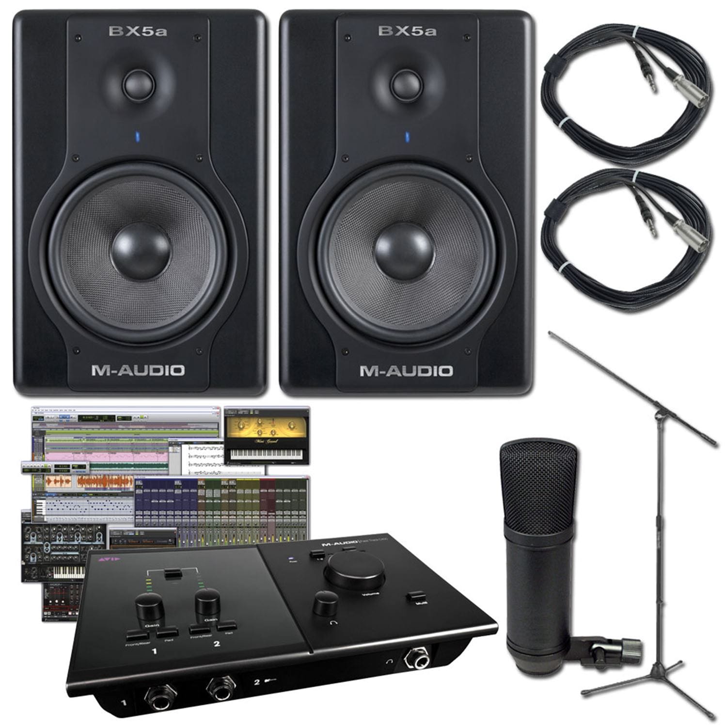 Pro Tools Fast Track C400 Recording Package - PSSL ProSound and Stage Lighting