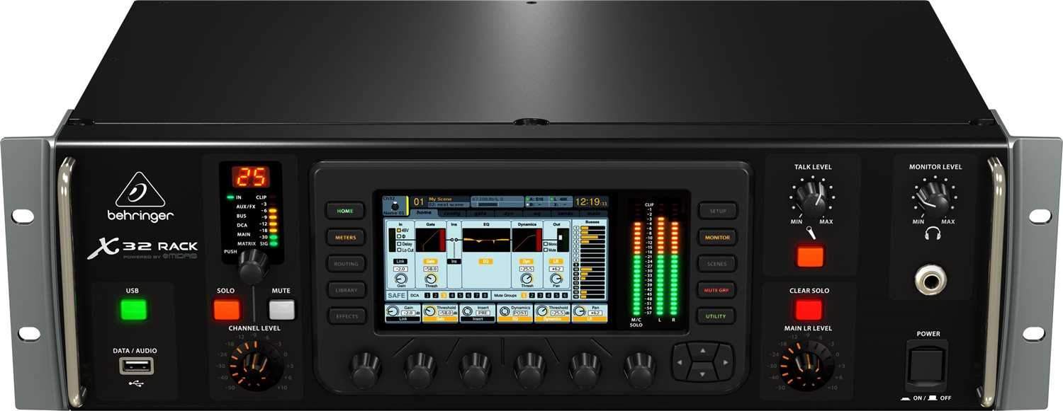Behringer X32 Rack Digital Mixer Small Stage Package - PSSL ProSound and Stage Lighting
