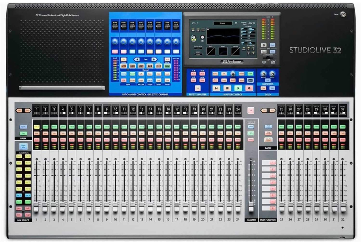 PreSonus Studiolive 32 with Stage Box & 16M Monitors - PSSL ProSound and Stage Lighting
