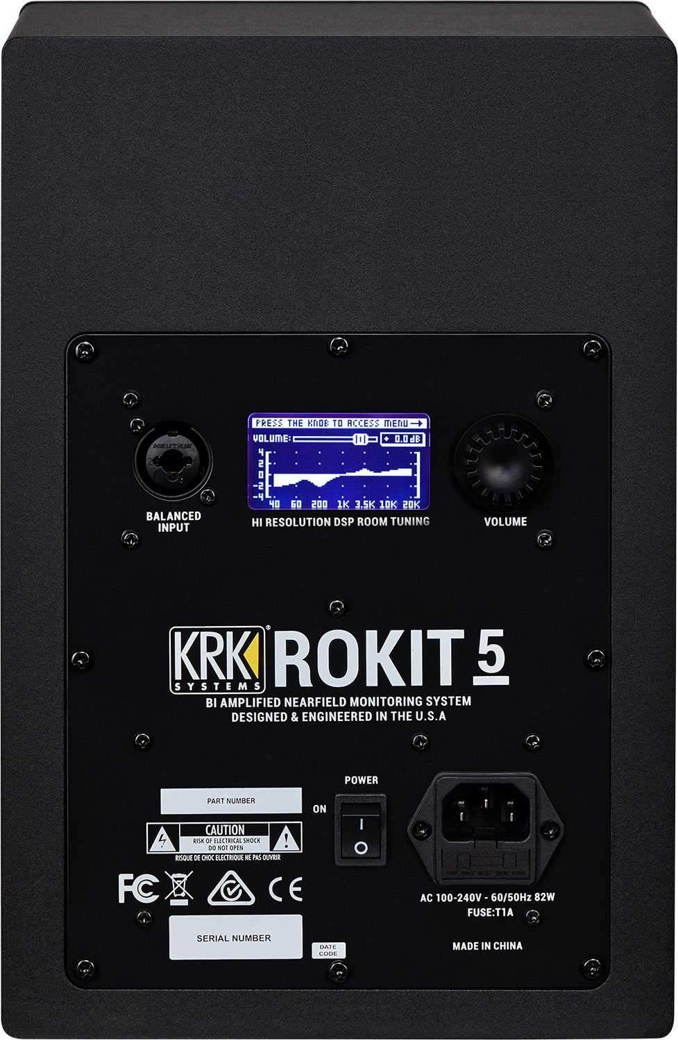 KRK RP5 G4 ROKIT 5-In Powered Studio Monitor Pair - PSSL ProSound and Stage Lighting