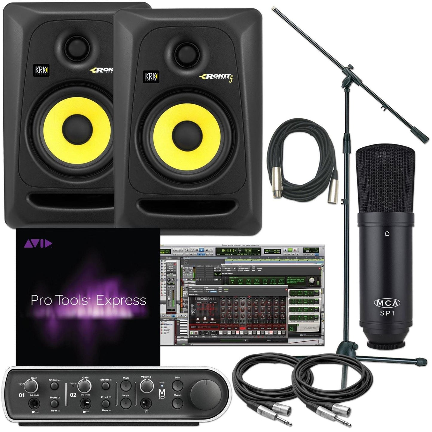 Protools Express MBox 3 Recording Package - PSSL ProSound and Stage Lighting