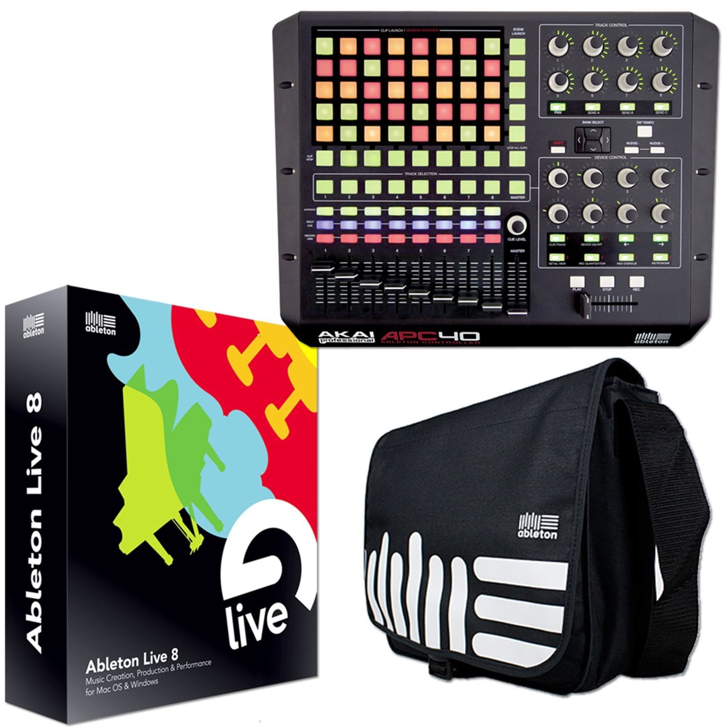 Akai APC40 & Ableton Live Upgrade Production Pack - PSSL ProSound and Stage Lighting