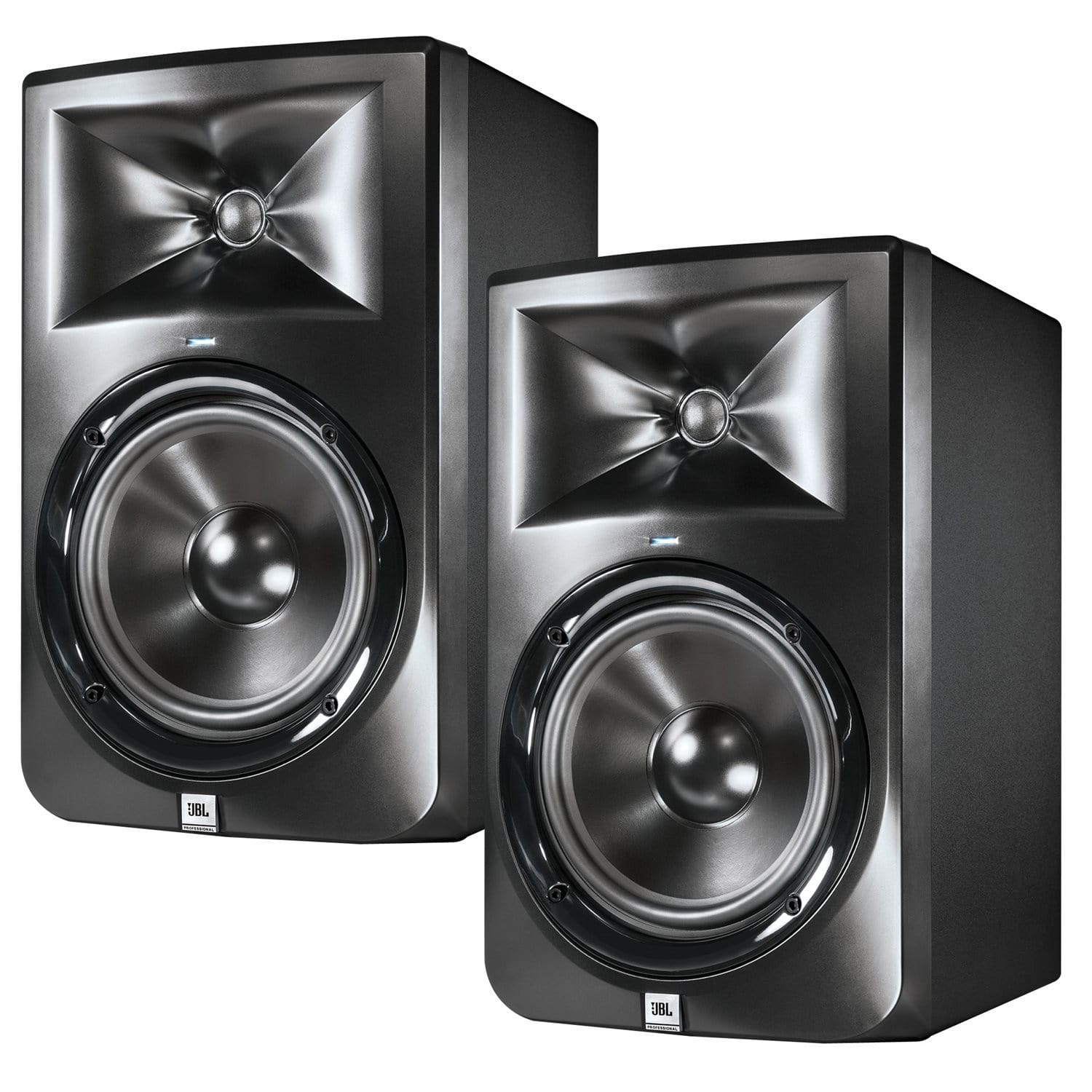 JBL LSR308 8 in Powered Studio Monitors Pair - PSSL ProSound and Stage Lighting