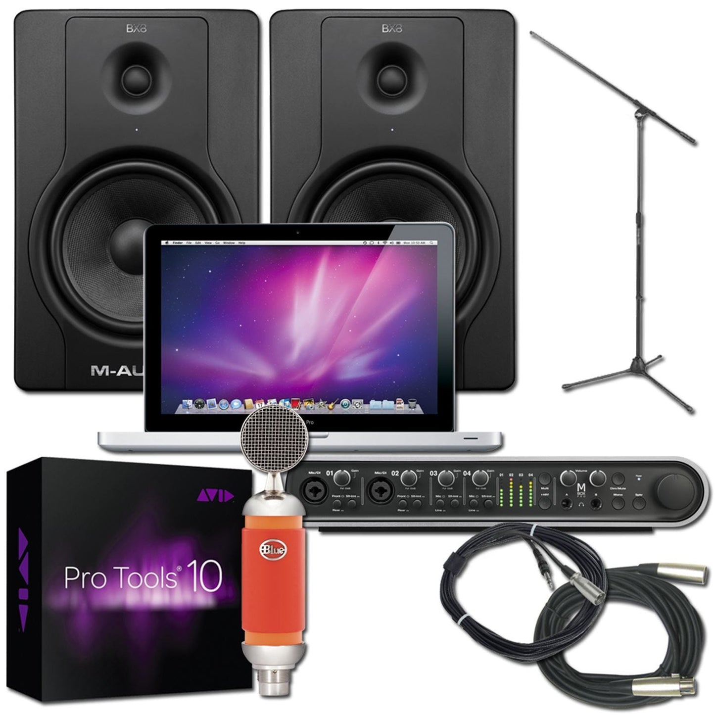 Pro Tools 10 Mbox Recording Pack with Macbook Pro - PSSL ProSound and Stage Lighting