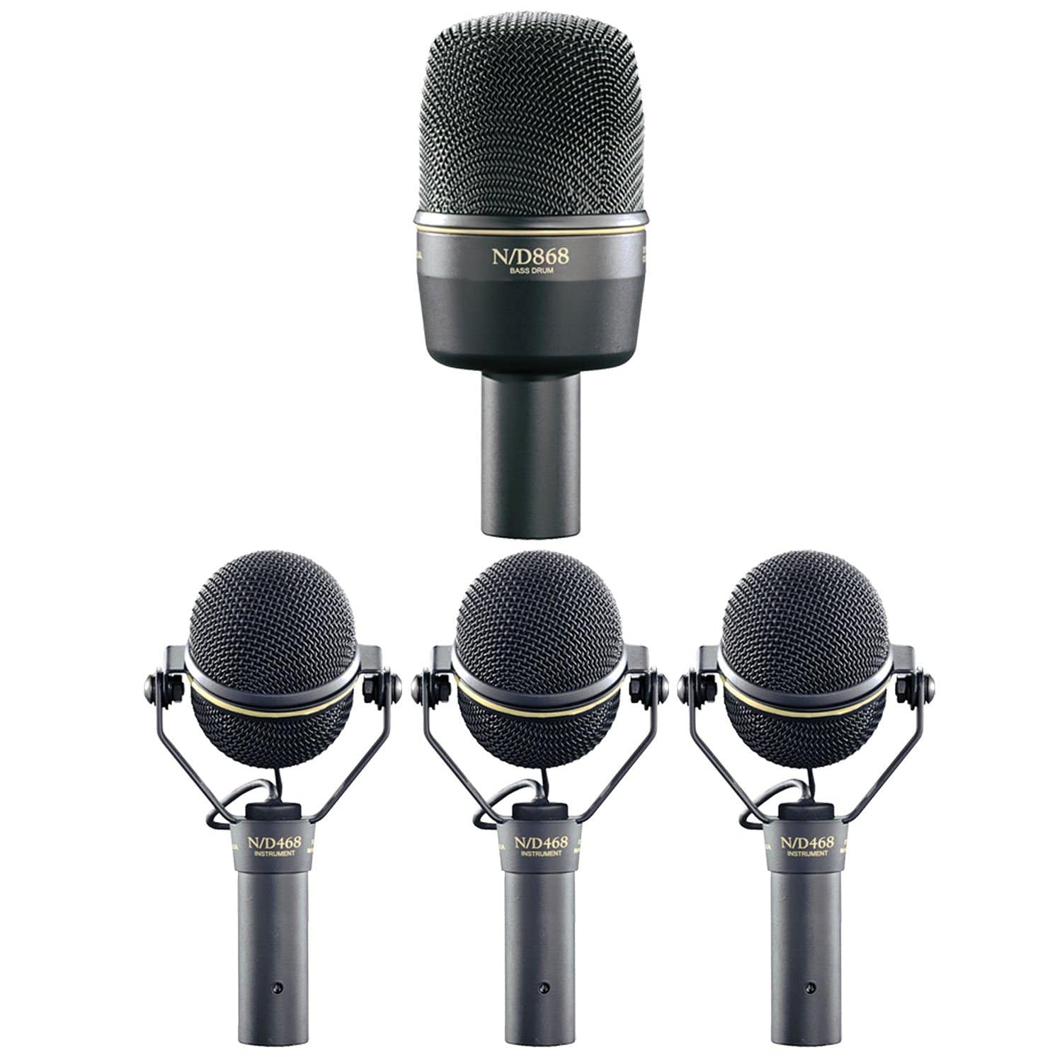 Electro-Voice Drum Mic Kit with ND868 & (3) ND468 - PSSL ProSound and Stage Lighting
