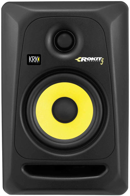 KRK RP5 G3 Powered Studio Monitors with Stands & Isolation Pads - PSSL ProSound and Stage Lighting