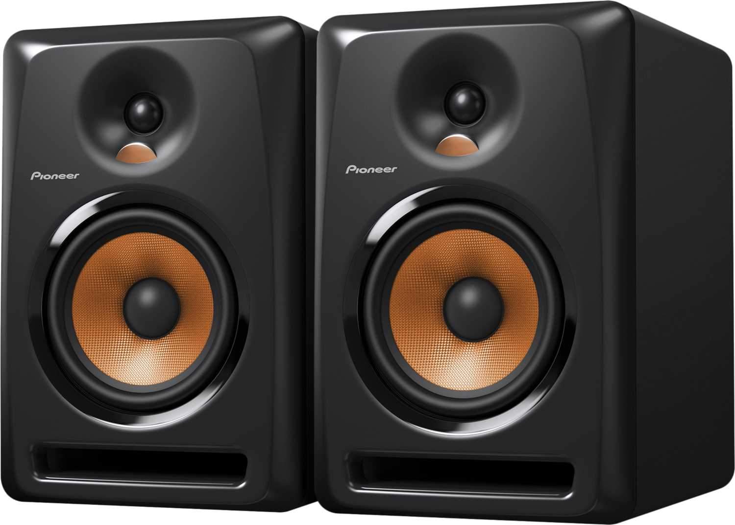 Pioneer BULIT6 6-Inch Powered Studio Monitors Pair - PSSL ProSound and Stage Lighting