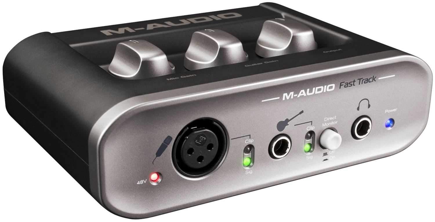 M-Audio RECORDINGSTUDIO Recording Pack & Interface - PSSL ProSound and Stage Lighting