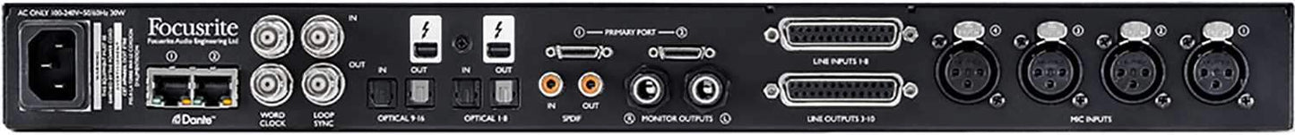 Focusrite Red 4Pre Thunderbolt Audio Interface - PSSL ProSound and Stage Lighting