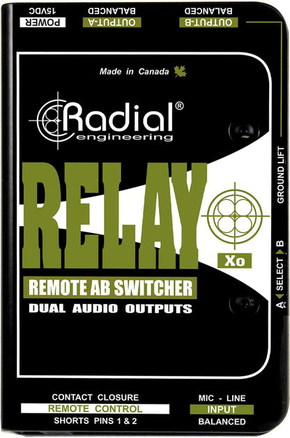 Radial Relay XO Balanced AB Wireless Signal Router - PSSL ProSound and Stage Lighting