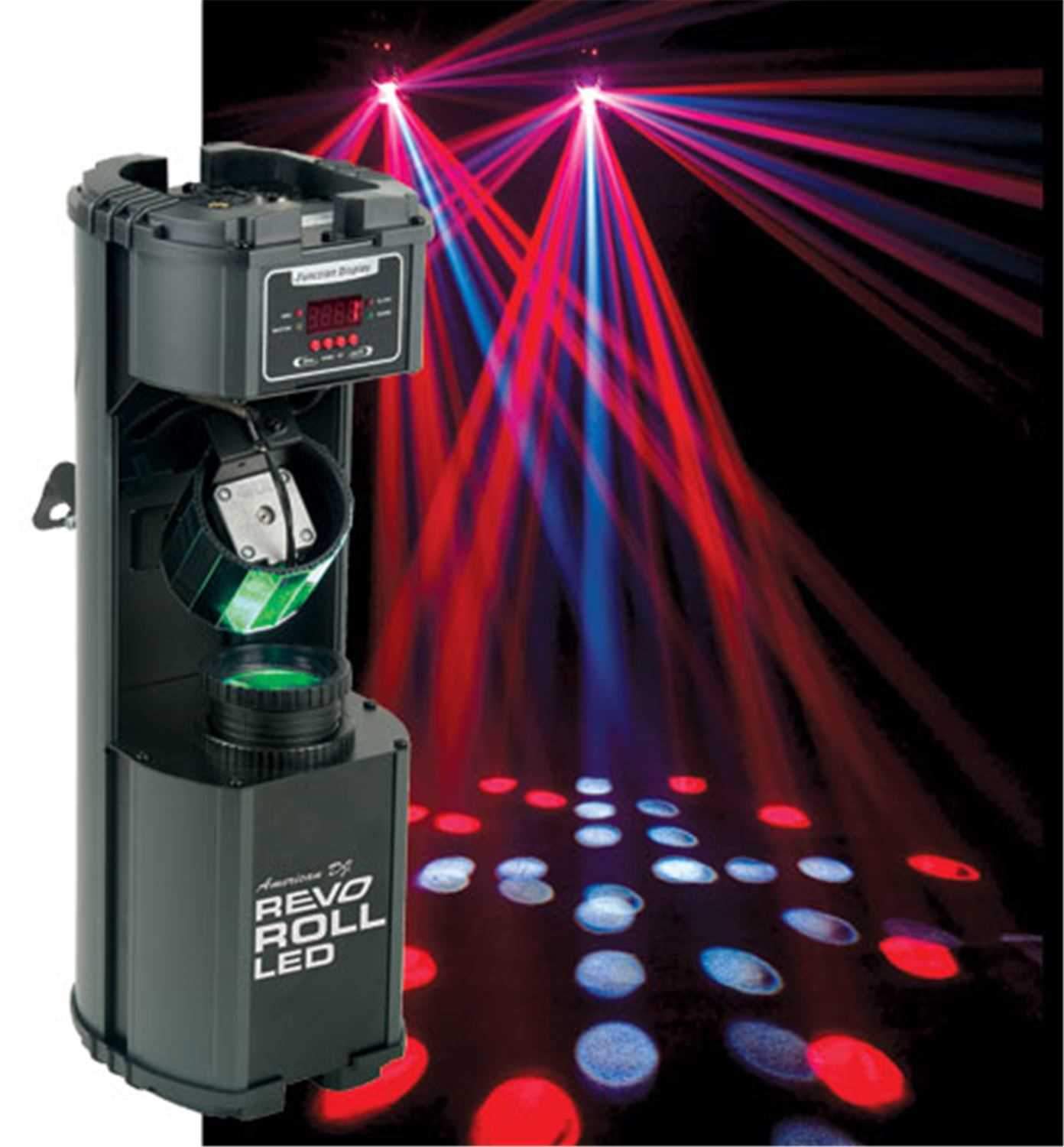 American DJ REVO-ROLL-LED DMX Color Barrel FX - PSSL ProSound and Stage Lighting