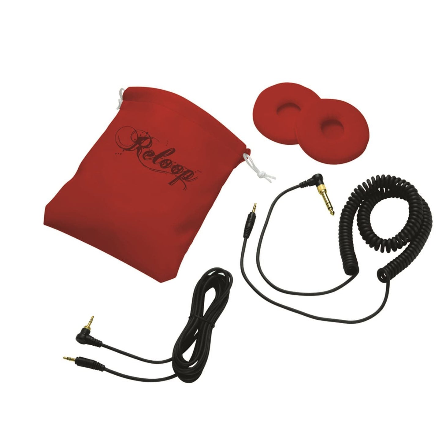 Reloop RHP10CHERRYBLK Cherry Black Dj Headphones - PSSL ProSound and Stage Lighting