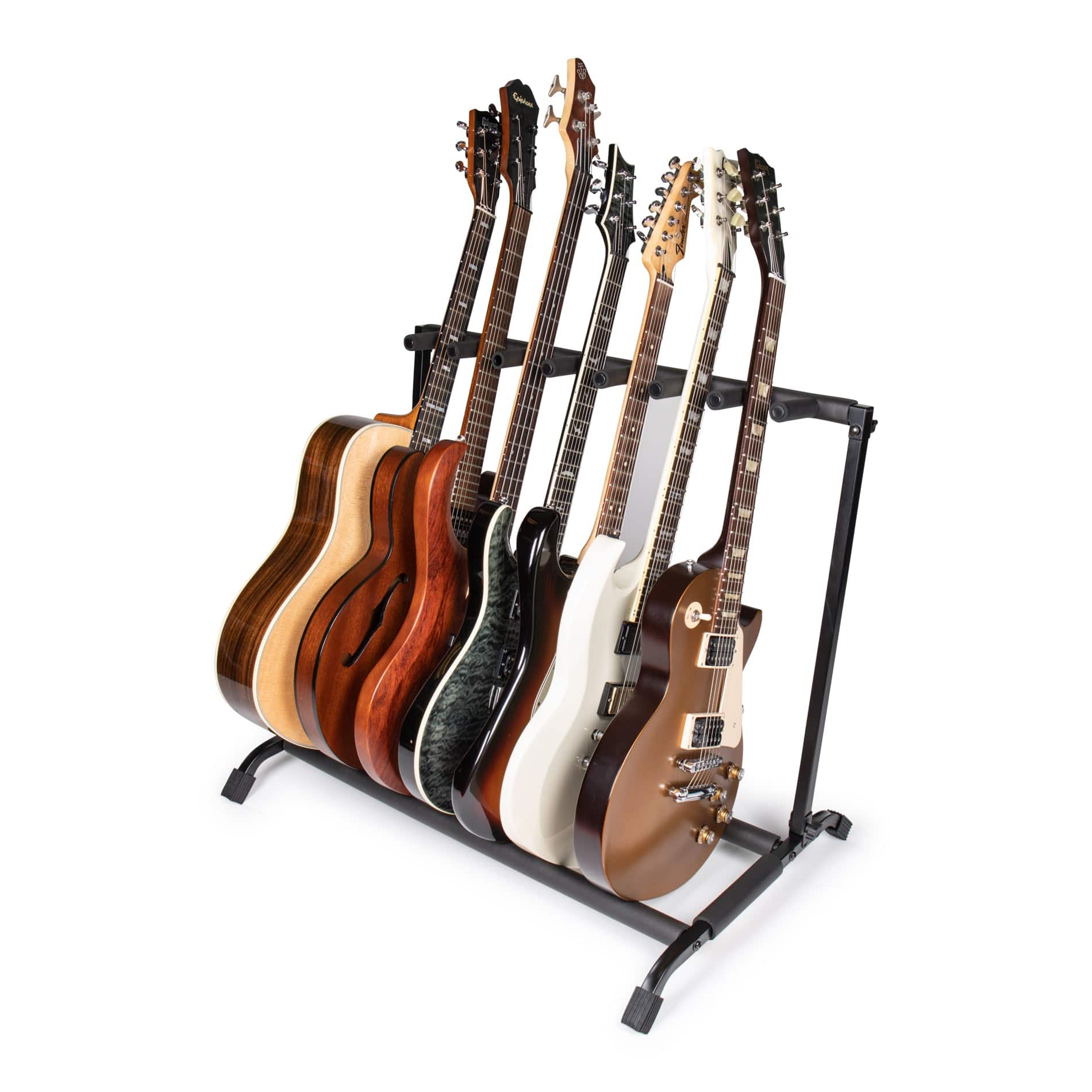 Gator RI-GTR-RACK7 Rok-It Collapsible 7-Space Guitar Rack - PSSL ProSound and Stage Lighting