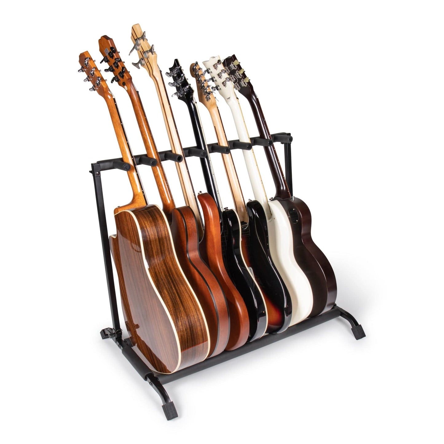 Gator RI-GTR-RACK7 Rok-It Collapsible 7-Space Guitar Rack - PSSL ProSound and Stage Lighting