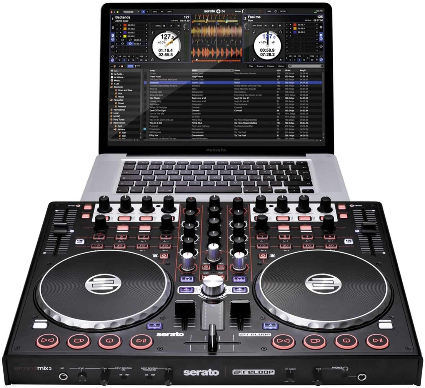 Reloop TM2 Terminal Mix 2 Serato DJ Intro Control - PSSL ProSound and Stage Lighting