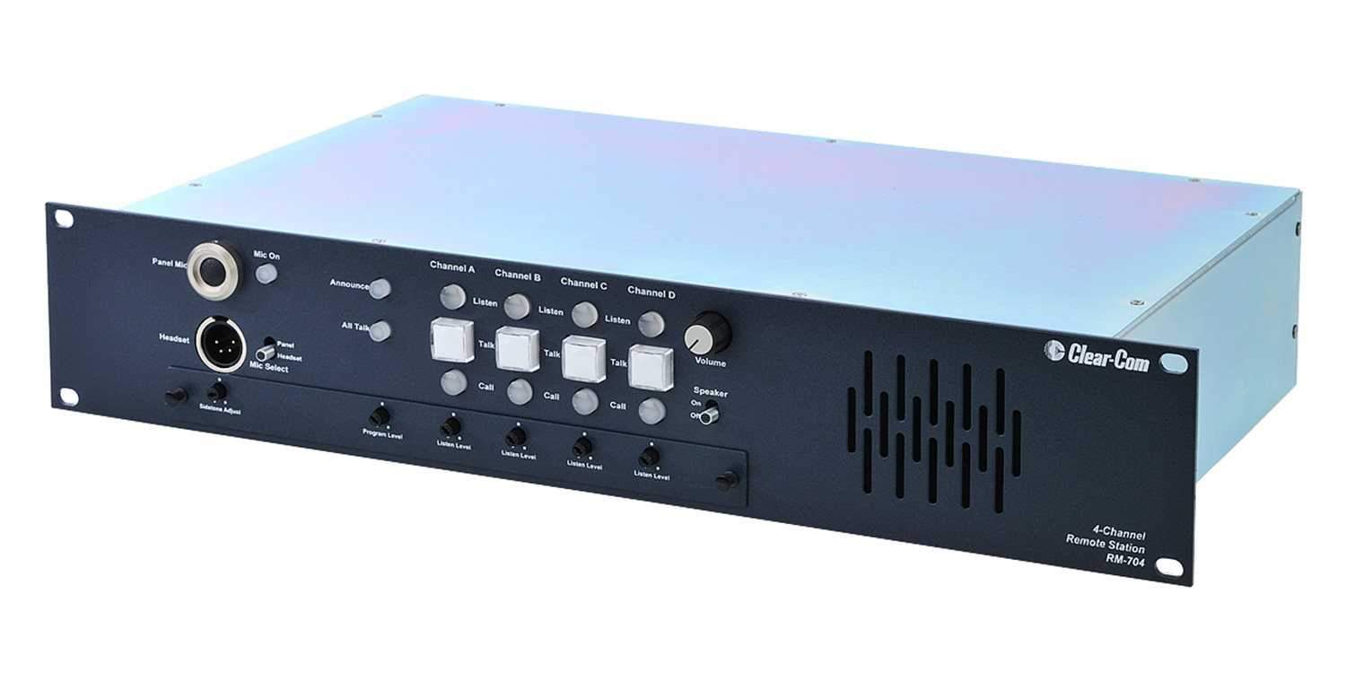 Clear-Com 4-Channel Remote Station Rack Mount - PSSL ProSound and Stage Lighting