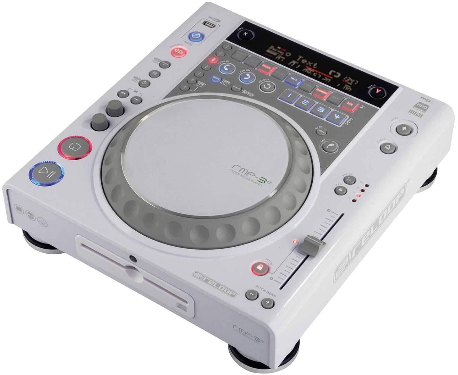 Reloop RMP 3 Alpha LTD Table Top Media Player - PSSL ProSound and Stage Lighting