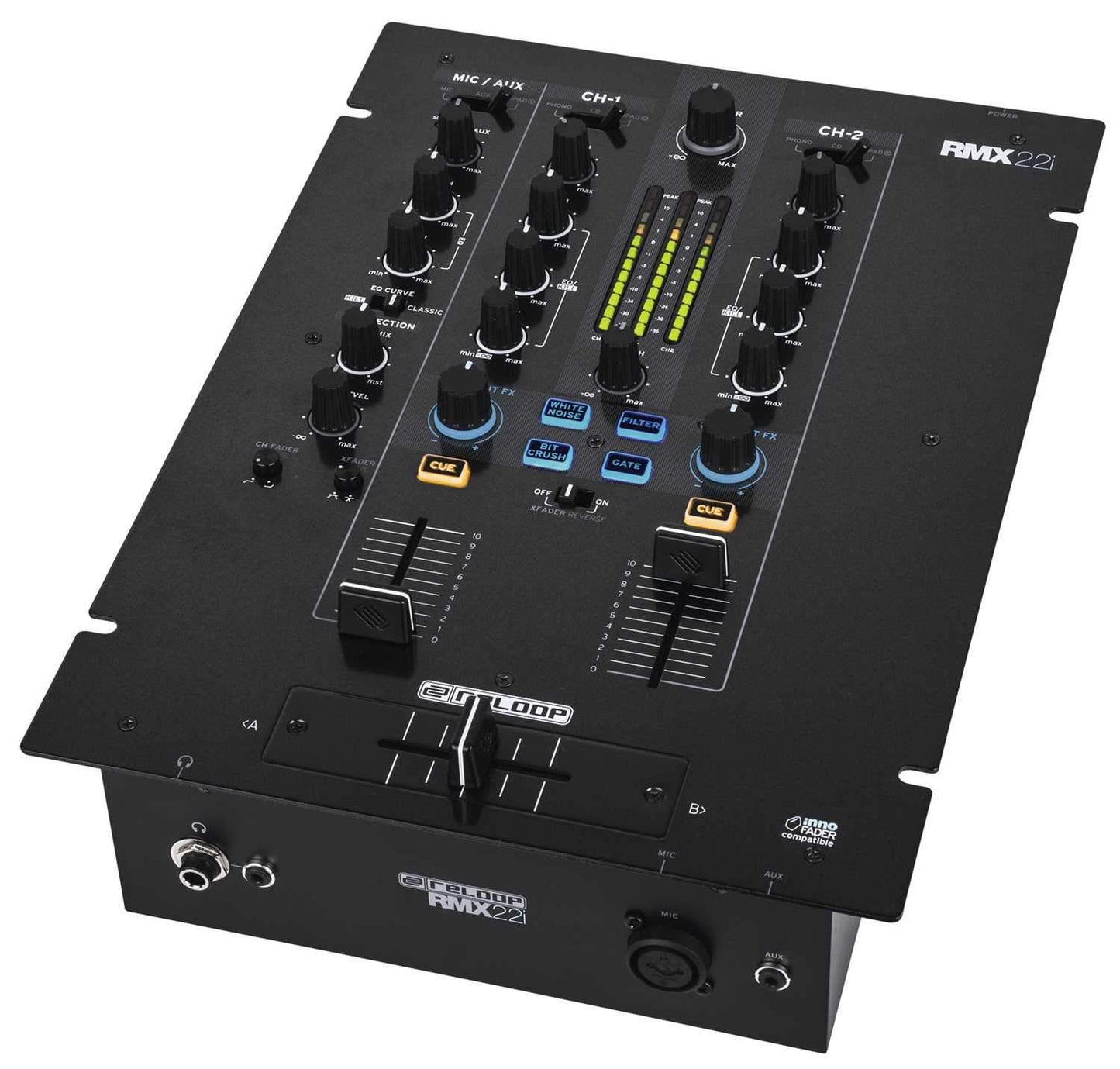 Reloop RMX-22i Digital 2 Plus 1 Channel DJ Mixer - PSSL ProSound and Stage Lighting