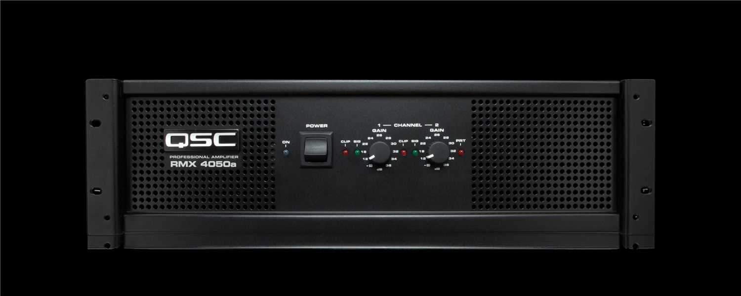 QSC RMX4050A PA Power Amplifier 1400W - PSSL ProSound and Stage Lighting