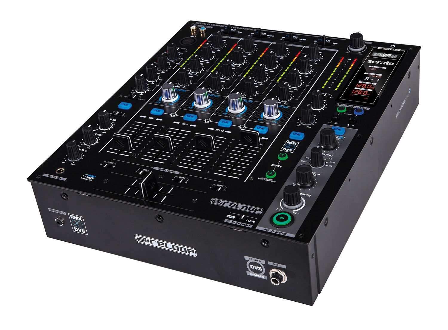 Reloop RMX-90 DVS Digital DJ Mixer for Serato DJ - PSSL ProSound and Stage Lighting