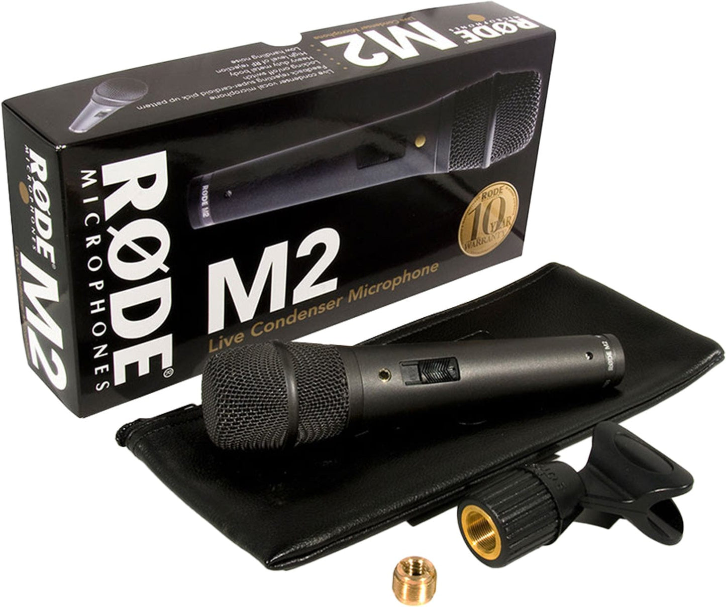 Rode M2 Super Cardioid Condenser Microphone with On/Off Switch - PSSL ProSound and Stage Lighting