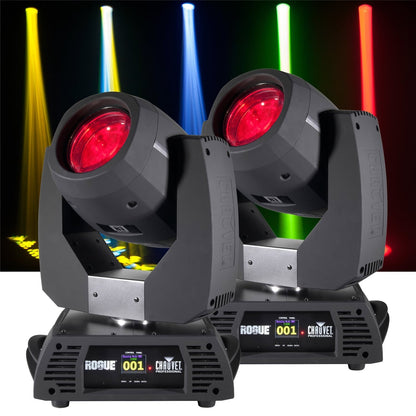 Chauvet Rogue R1 Beam 2 Pack with Flight Case - PSSL ProSound and Stage Lighting