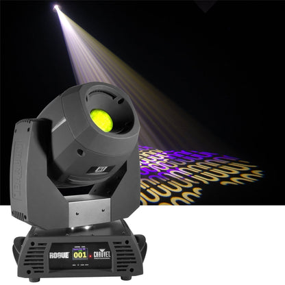 Chauvet Rogue R1 Spot 140-Watt Moving Head LED Light - PSSL ProSound and Stage Lighting