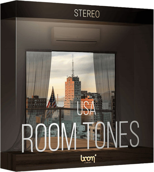 BOOM Room Tones USA Stereo Sound Effects - PSSL ProSound and Stage Lighting