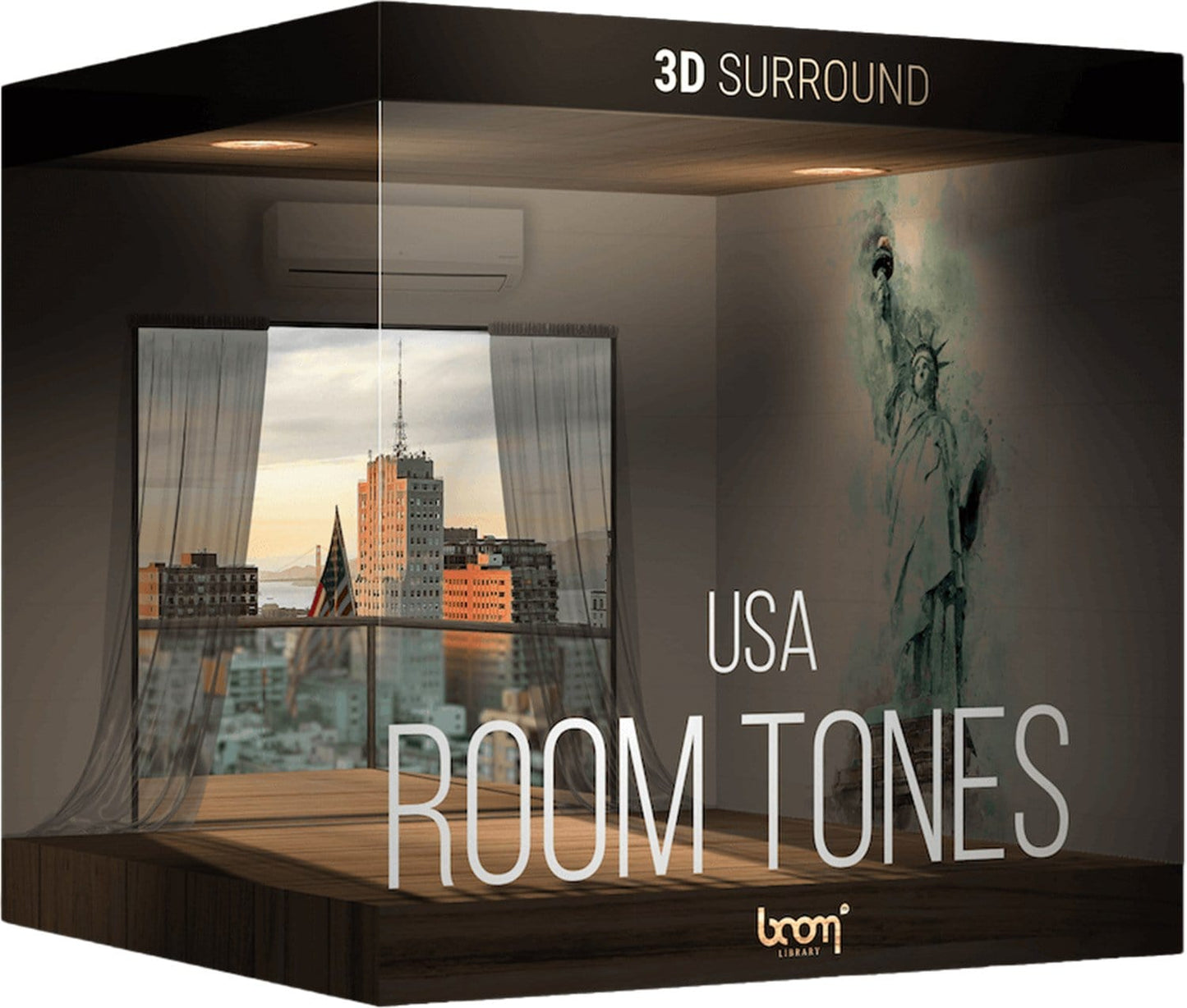 BOOM Room Tones USA 3D Surround Sound Effects - PSSL ProSound and Stage Lighting