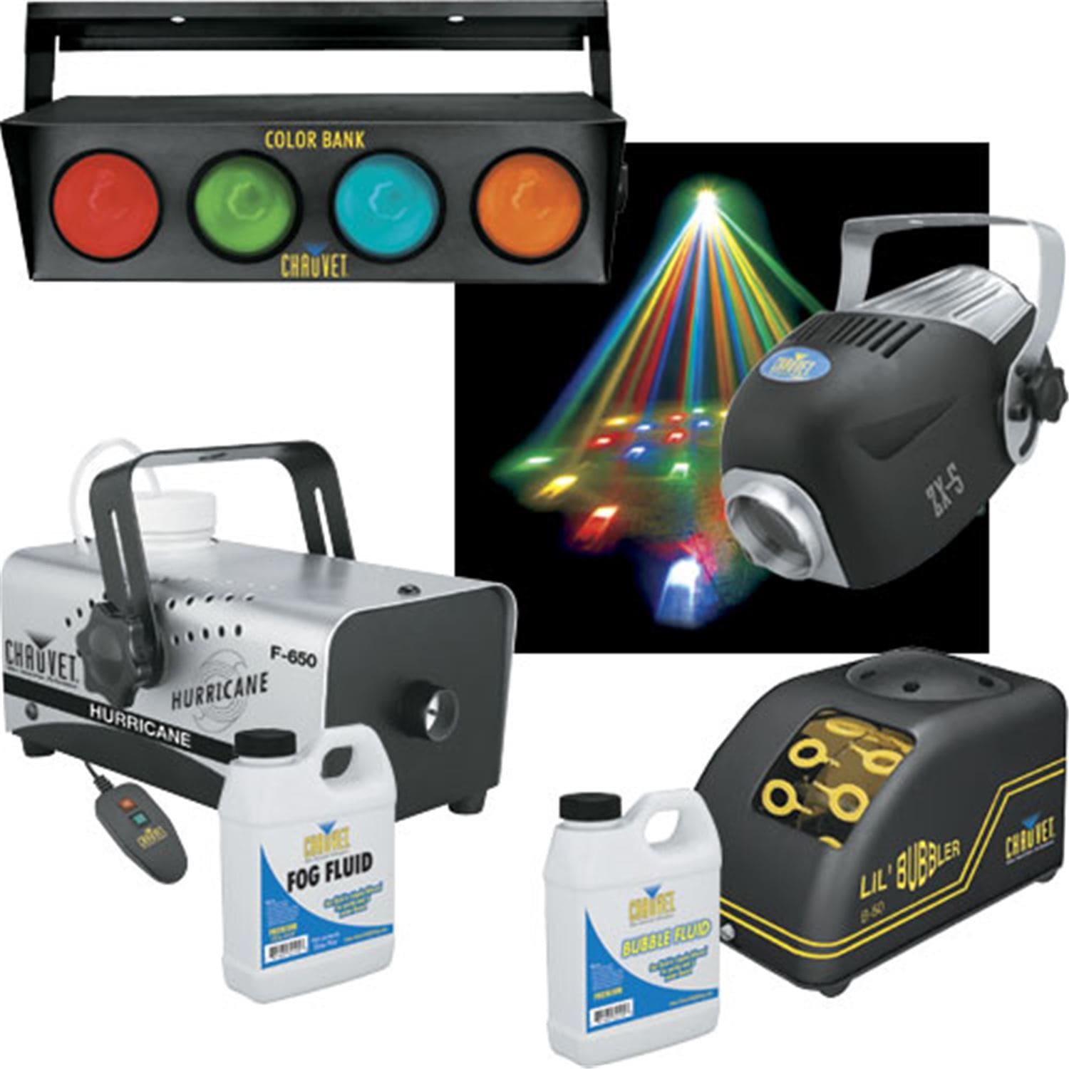 Chauvet ROYAL Lighting Effects Package - PSSL ProSound and Stage Lighting