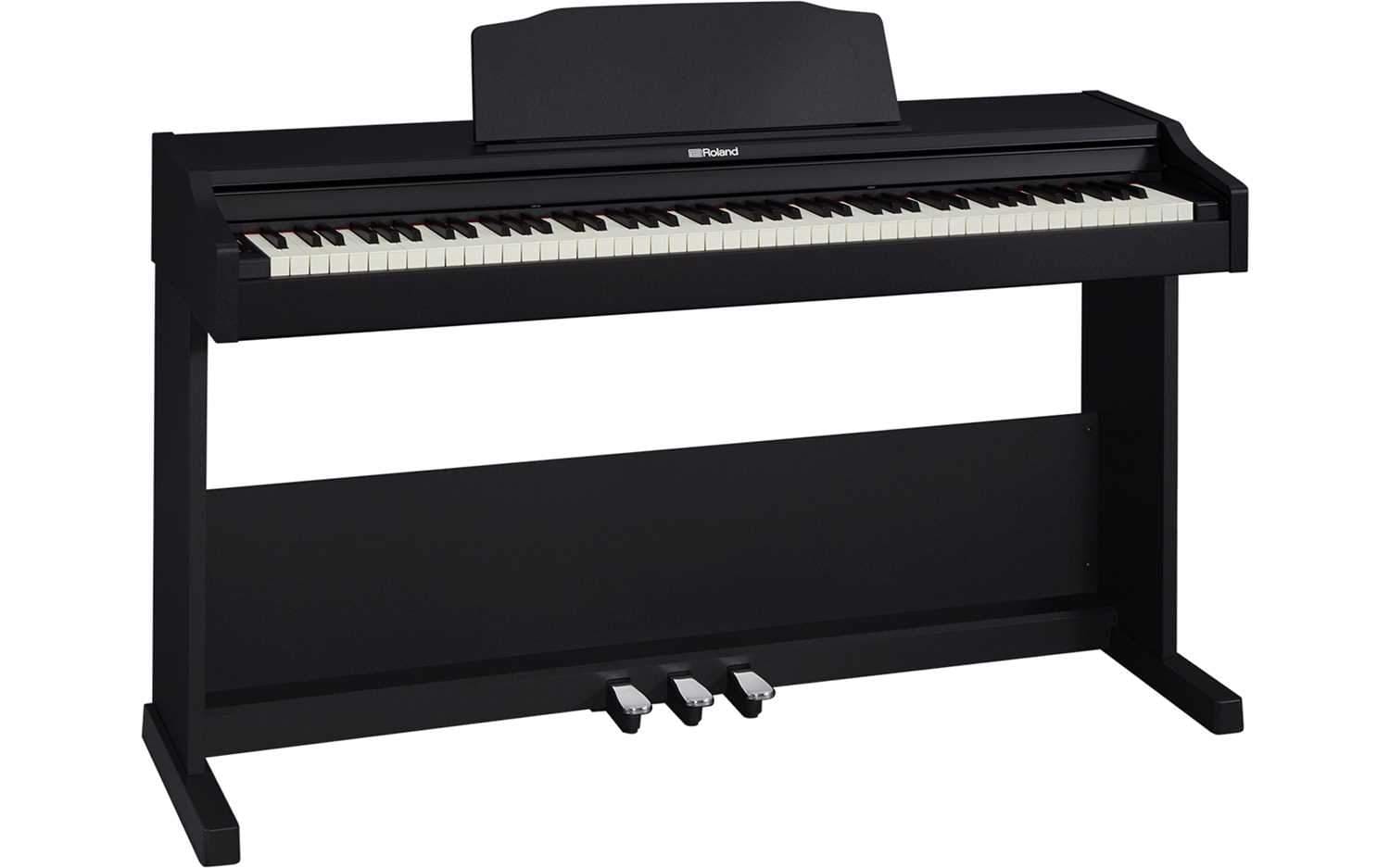Roland RP-102-BK Black Piano with Stand - PSSL ProSound and Stage Lighting