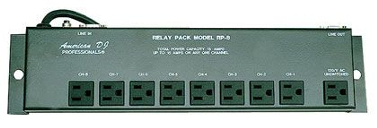 American DJ Relay Pack for ADJ SC-8 Lighting Control System - PSSL ProSound and Stage Lighting