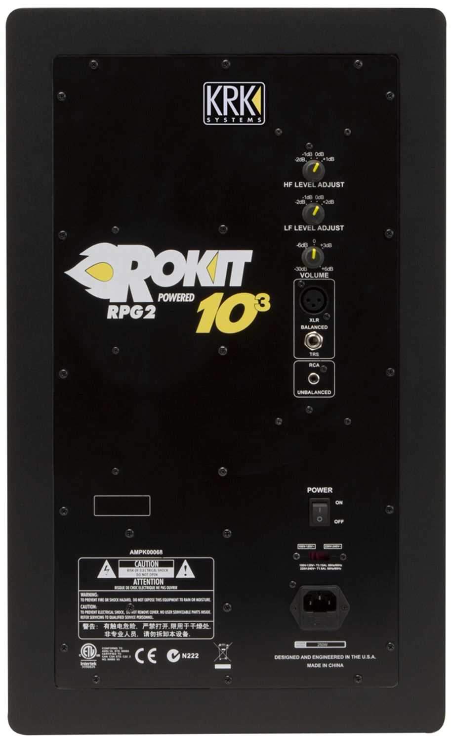 KRK ROKIT RP10-3 G2 10-Inch 3-Way Powered Monitor - PSSL ProSound and Stage Lighting