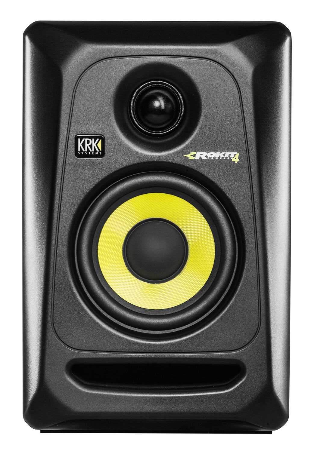 KRK ROKIT RP4-G3 4-Inch Powered Studio Monitor - PSSL ProSound and Stage Lighting