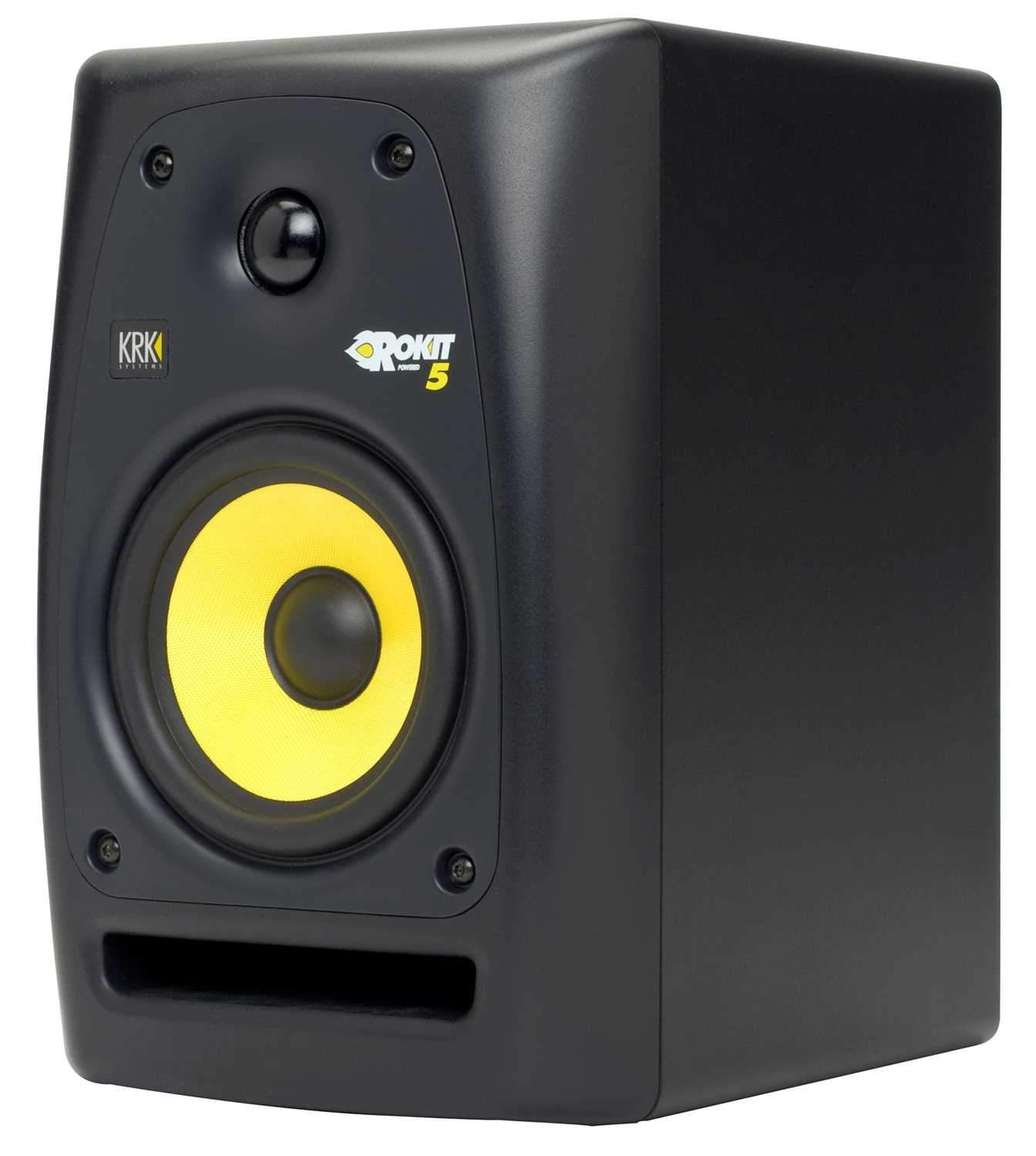 KRK RP5-G2 5 Inch 75W Powered Studio Monitor - PSSL ProSound and Stage Lighting