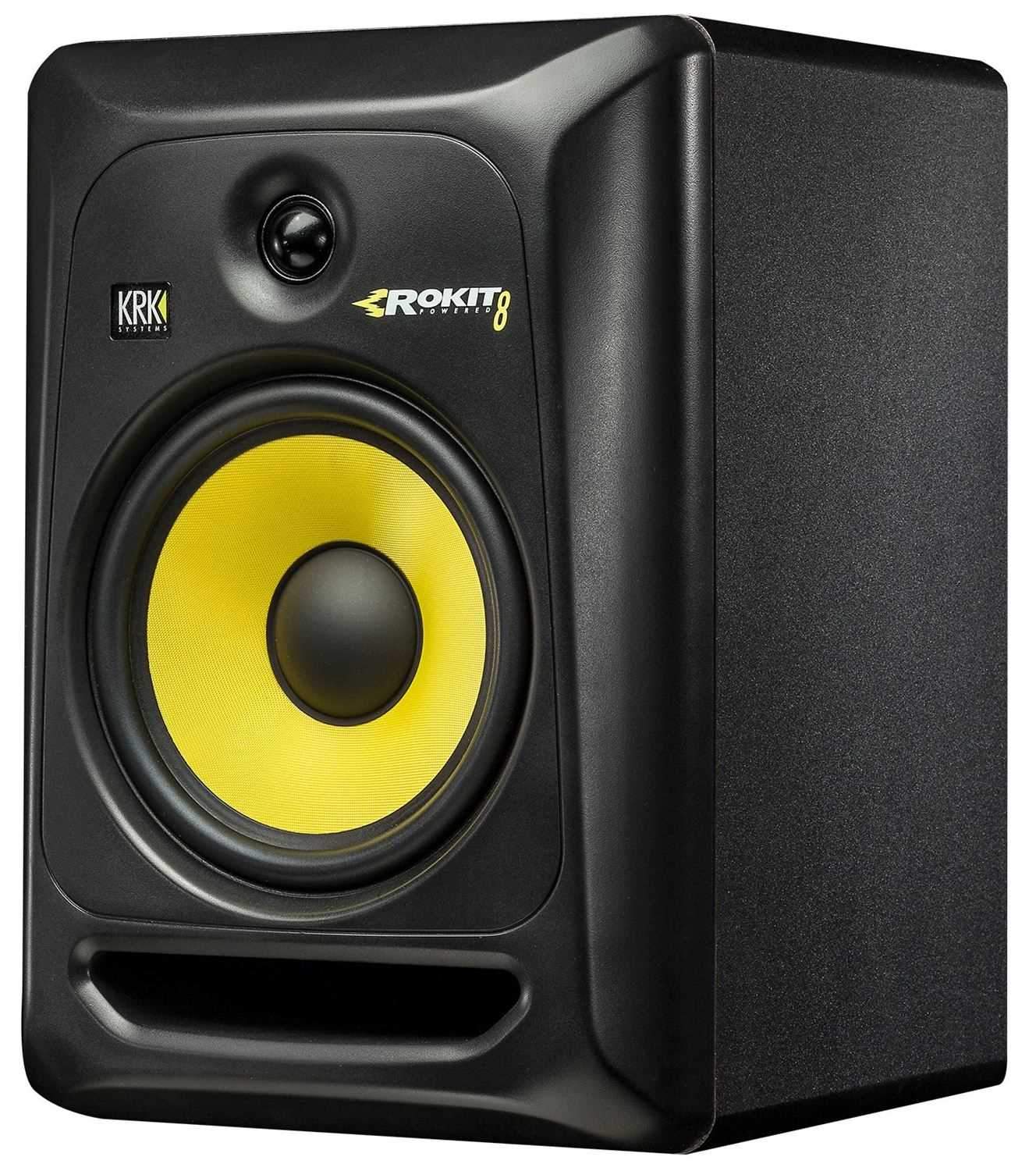 KRK Rokit 8 RP8 G3 8-Inch Powered Studio Monitor - PSSL ProSound and Stage Lighting