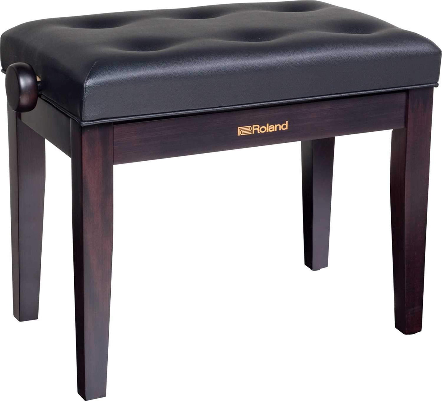 Roland RPB-300RW Piano Bench Rosewood Vinyl Seat - PSSL ProSound and Stage Lighting
