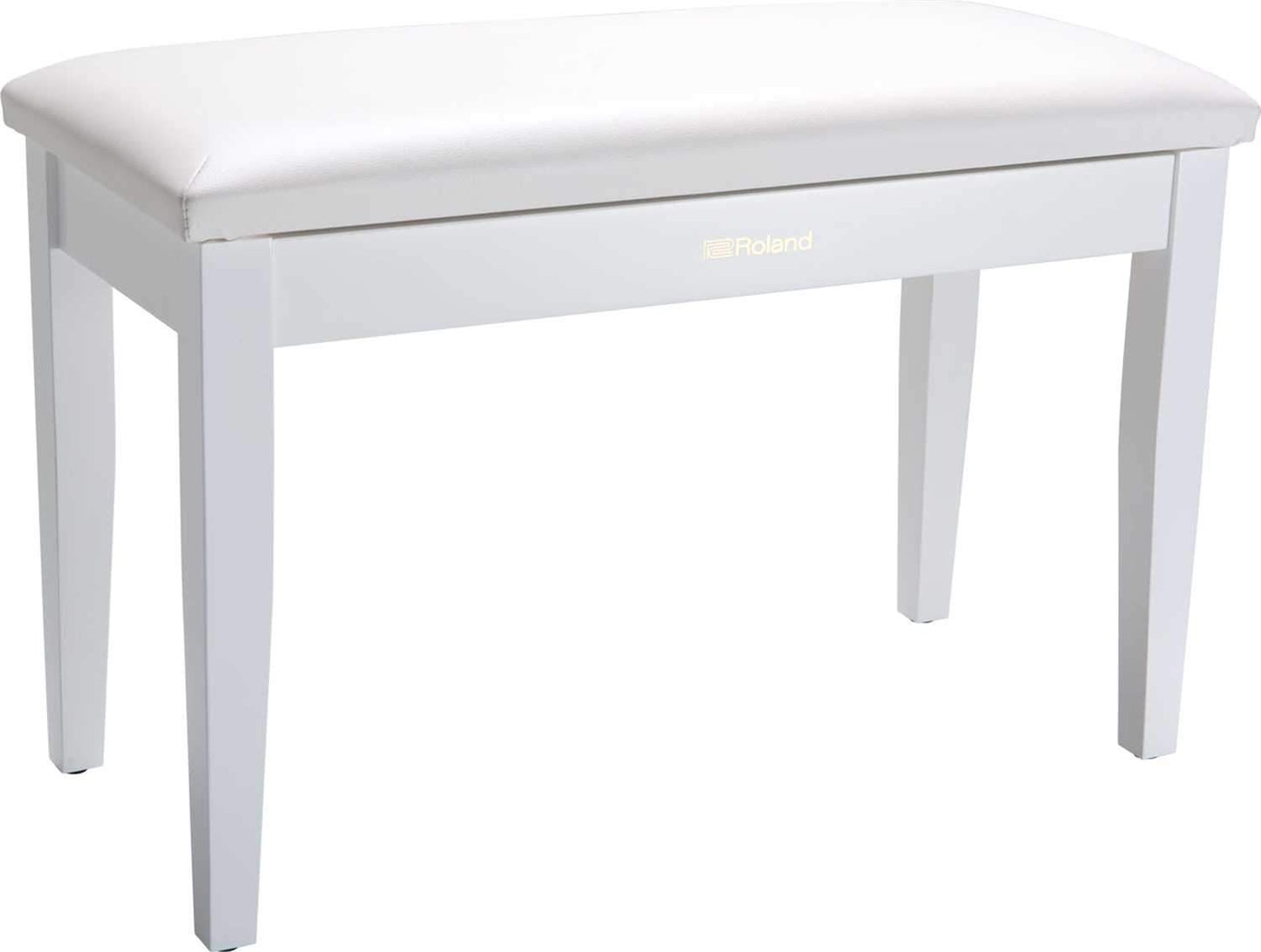 Roland RPB-D100WH Piano Bench White Vinyl Seat - PSSL ProSound and Stage Lighting