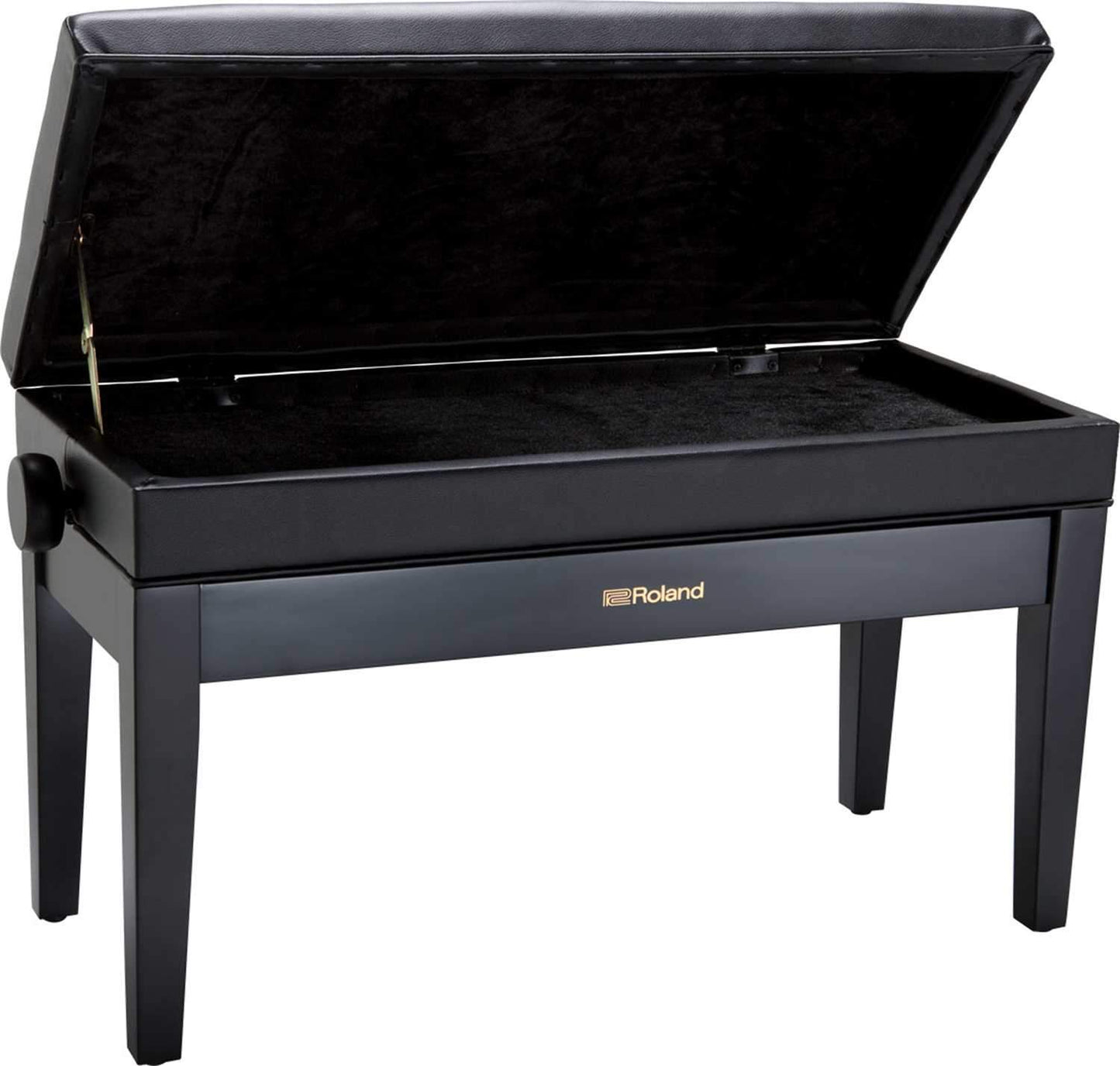 Roland RPB-D400BK Piano Bench Satin Black - PSSL ProSound and Stage Lighting