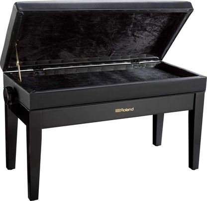 Roland RPB-D400PE Piano Bench Polished Ebony - PSSL ProSound and Stage Lighting