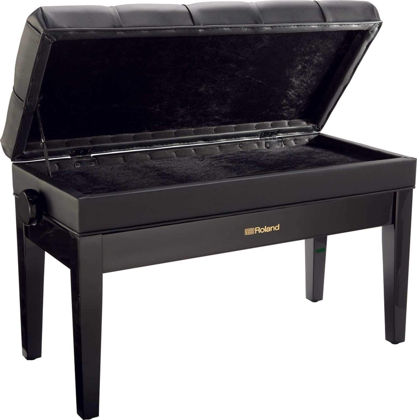 Roland RPB-D500PE Piano Bench Polished Ebony - PSSL ProSound and Stage Lighting