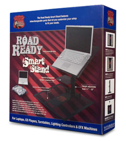 Road Ready RRFSSS Dj Laptop/Cd Player Stand with Tray - PSSL ProSound and Stage Lighting