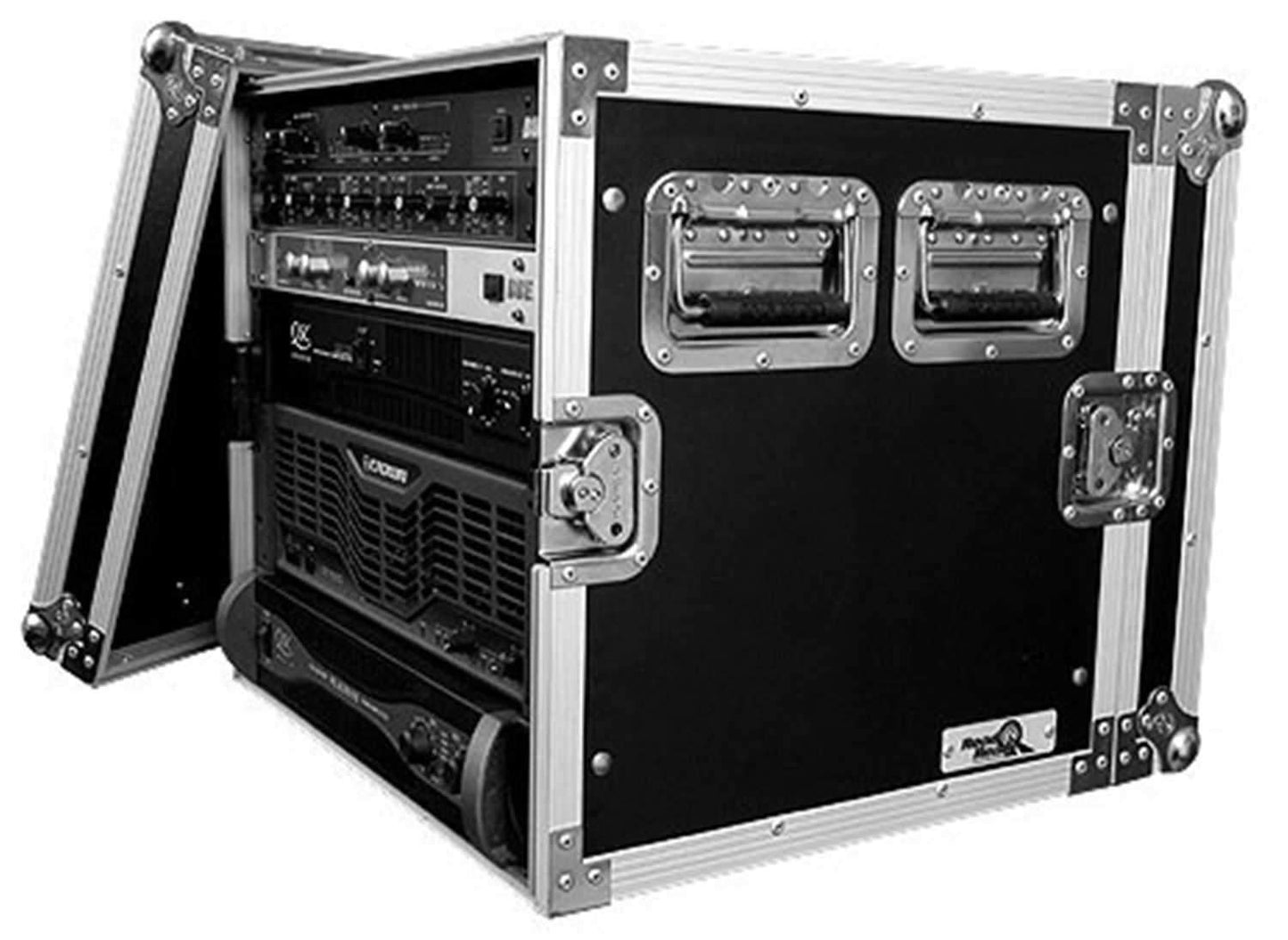 Road Ready RR10UAD Delux 10 Space Amp Rack - PSSL ProSound and Stage Lighting