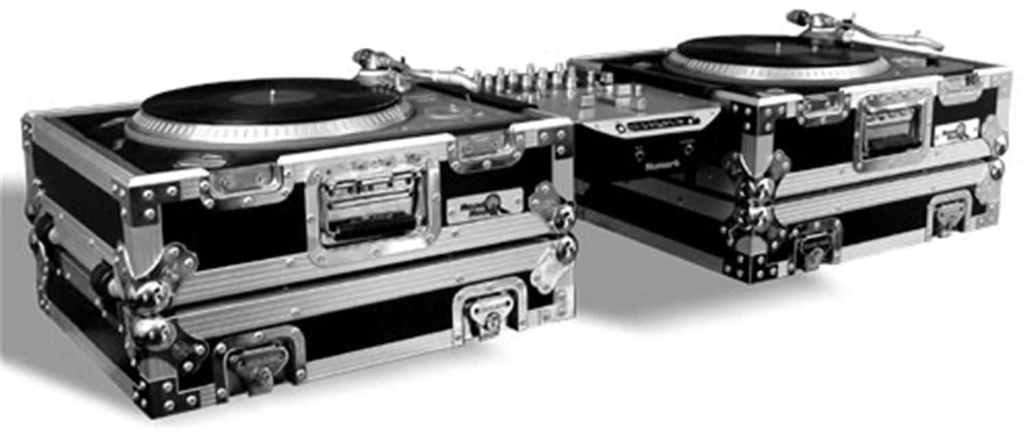 Road Ready RR1200HWS Turntable Case Combo - PSSL ProSound and Stage Lighting