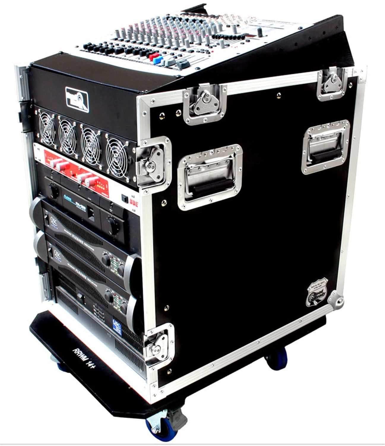 Road Ready RR12M12UC 12 Space 12 Vertical Rack - PSSL ProSound and Stage Lighting