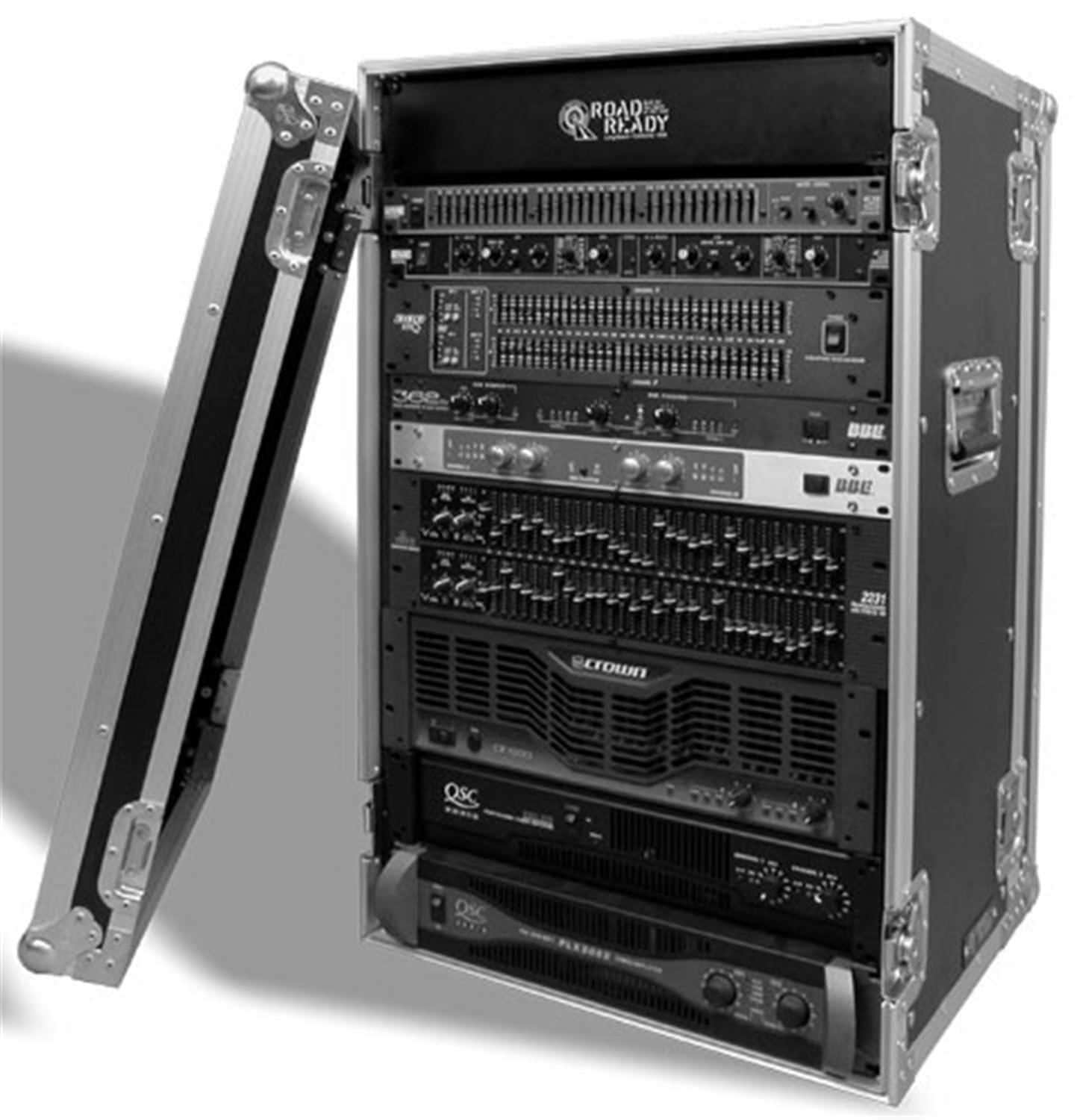 Road Ready RR18UED Deep Rack Case - 18 Space - PSSL ProSound and Stage Lighting
