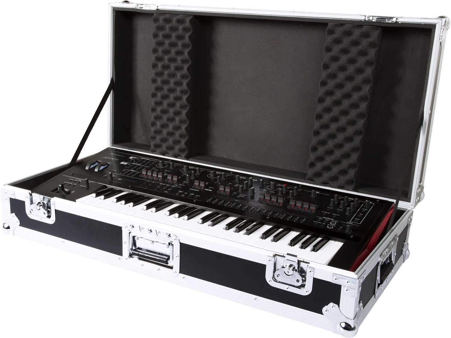 Roland RRC-49W 49-key Keyboard Case with Wheels - PSSL ProSound and Stage Lighting
