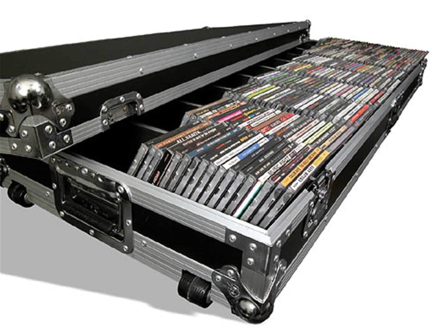 Road Ready RRCD320 Large CD Case With Wheels - PSSL ProSound and Stage Lighting