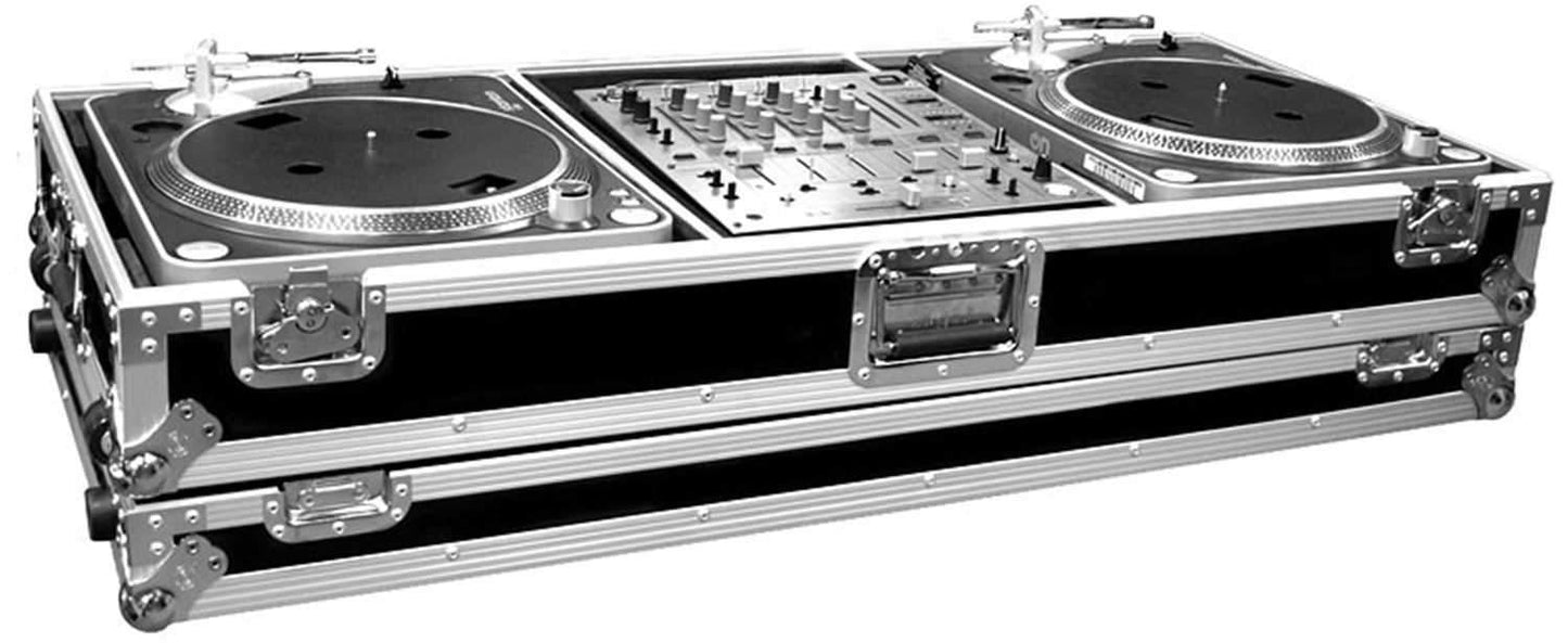 Road Ready RRDJ12W Turntables/12 In Mixer with Whee - PSSL ProSound and Stage Lighting